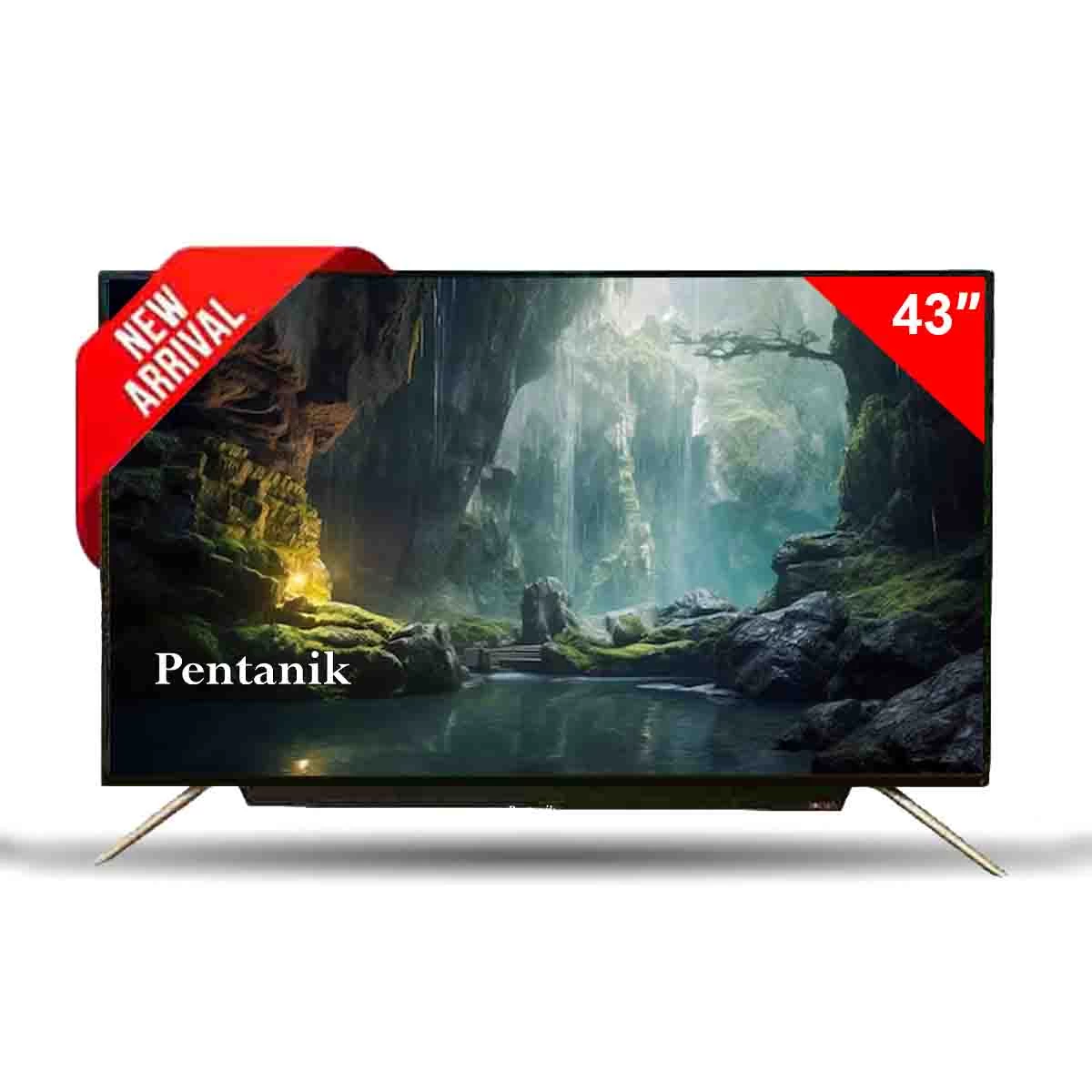 Pentanik 43 inch Smart Android Double Glass TV (2023)
